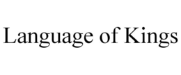 language of kings