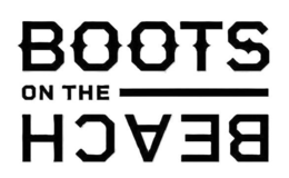 boots on the beach