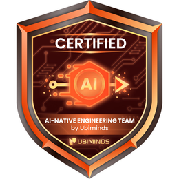 certified ai ai-native engineering team by ubiminds ubiminds