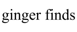 ginger finds