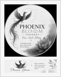 phoenix bloom therapy rise. heal. bloom.