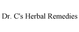 dr. c's herbal remedies