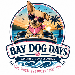 bay dog days apparel & accessories live where the water takes you