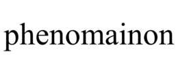 phenomainon