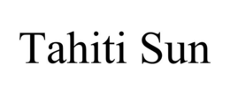 tahiti sun