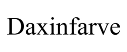 daxinfarve