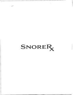 snorerx