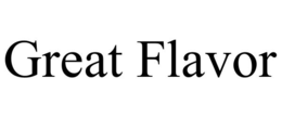 great flavor