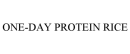 one-day protein rice