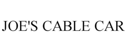 joe's cable car