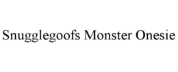 snugglegoofs monster onesie