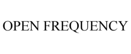 open frequency