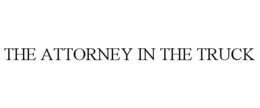 the attorney in the truck