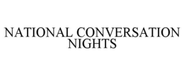 national conversation nights