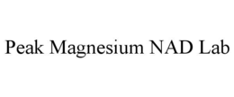 peak magnesium nad lab