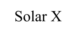 solar x