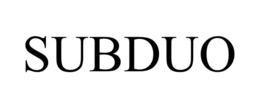 subduo