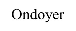 ondoyer