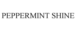 peppermint shine