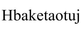 hbaketaotuj
