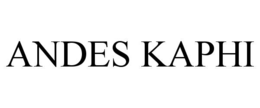 andes kaphi