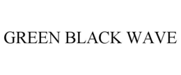 green black wave