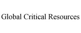 global critical resources