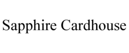 sapphire cardhouse