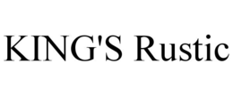 king's rustic