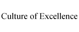 culture of excellence