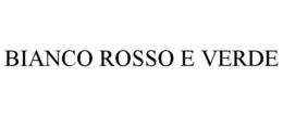 bianco rosso e verde