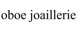 oboe joaillerie