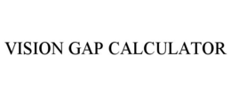 vision gap calculator
