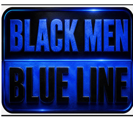 black men blue line