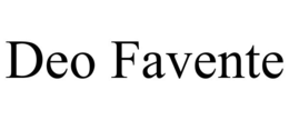 deo favente