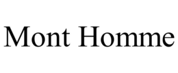 mont homme
