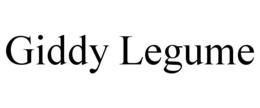 giddy legume
