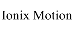 ionix motion