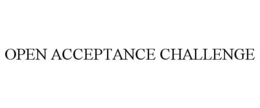 open acceptance challenge