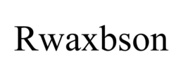 rwaxbson