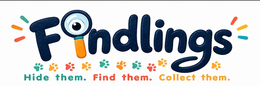 findlings hide them. find them. collect them.