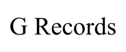 g records
