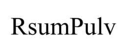 rsumpulv