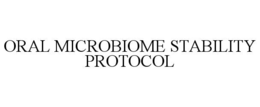 oral microbiome stability protocol