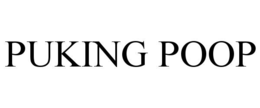 puking poop