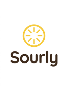 sourly