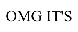 omg it's