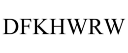 dfkhwrw