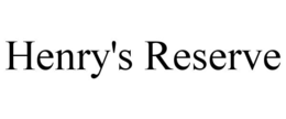 henry's reserve