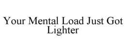 your mental load just got lighter